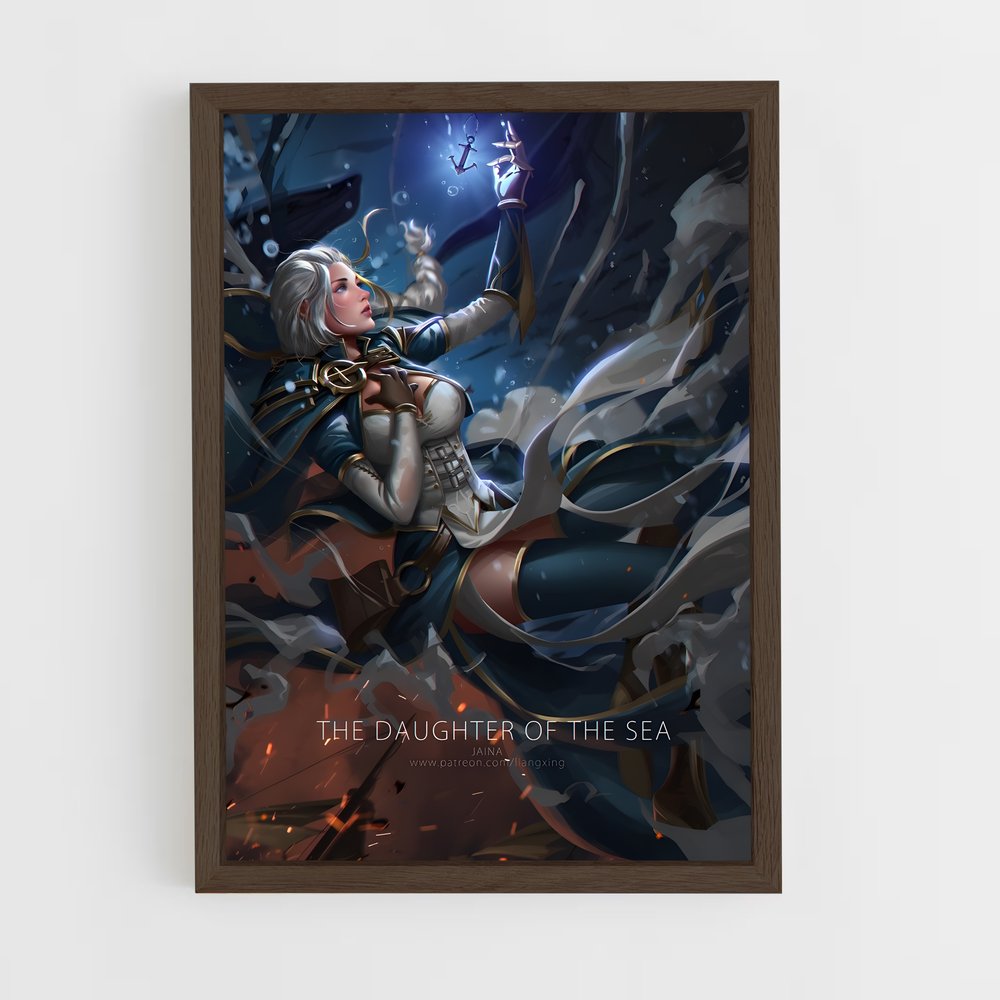 Poster Jaina la Sage – affiche World of Warcraft (vue 5)